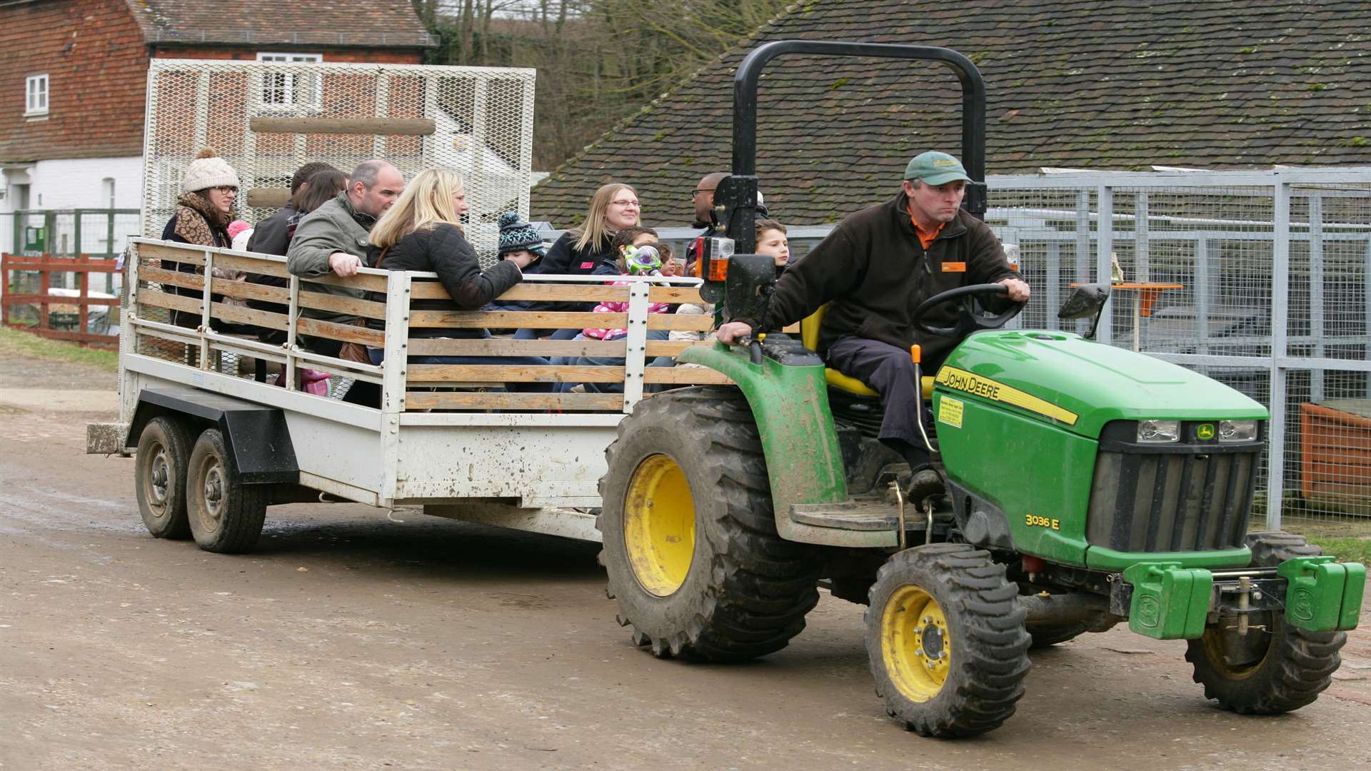 Half-term fun at Kent Life, including tractor/donkey rides, paint a potato and cuddle corner