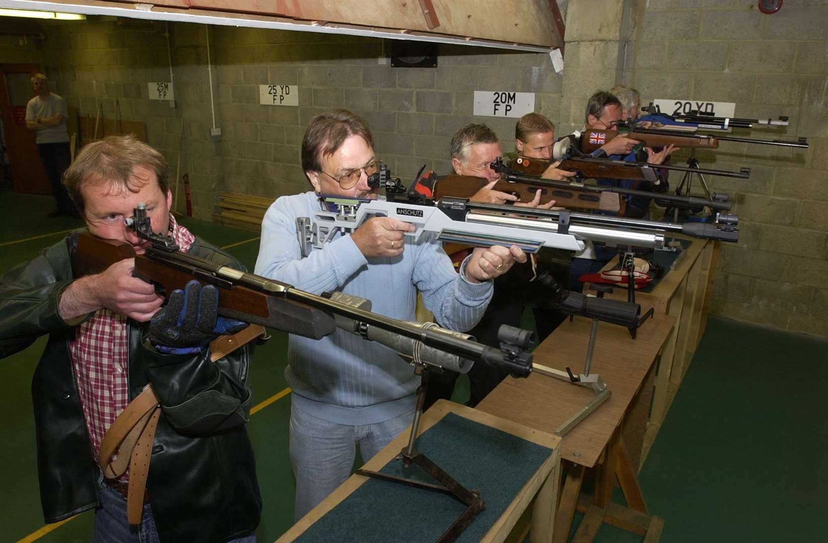 Ashford and District Rifle Club members