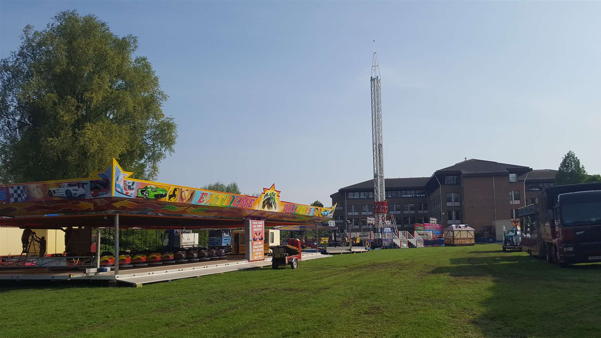 The fun fair has arrived in Ashford