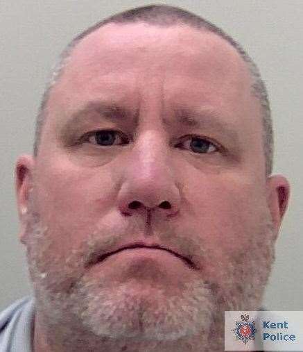 David Squires, of Chorister Crescent, Hoo, has been jailed. Picture: Kent Police