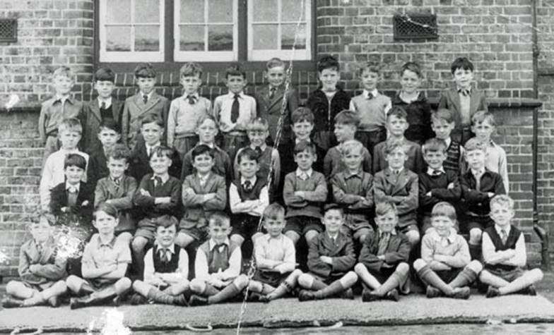 Doug is hoping to be reunited with his first class after uncovering this photo, taken in 1951