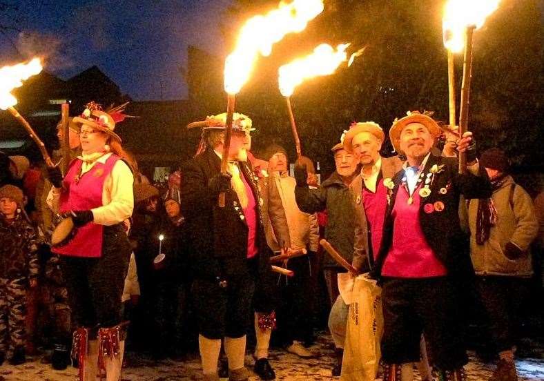 Wassail is held across the country, particularly in cider-producing areas. Picture: The Woodlands Group