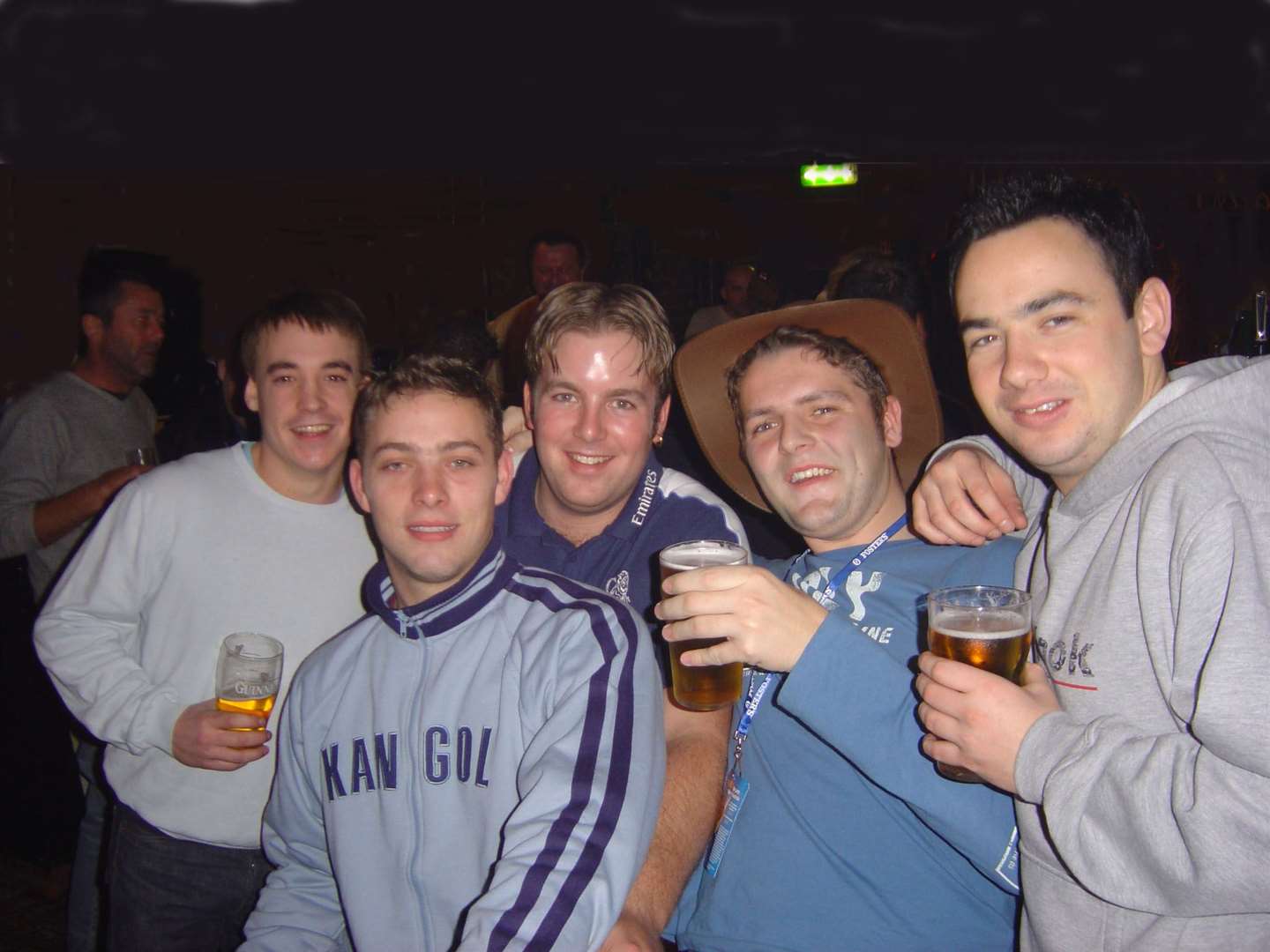 Beer o'clock at Tantra in January 2004. Picture Thomas Holland