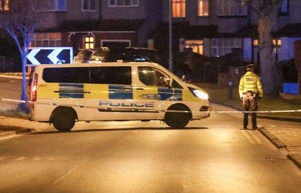 A woman remains in a critical condition after a stabbing in Penhill Road, Bexley. Picture: UKNIP