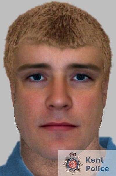 Police have released this efit of a man who visited two homes in Deal Picture: Kent Police