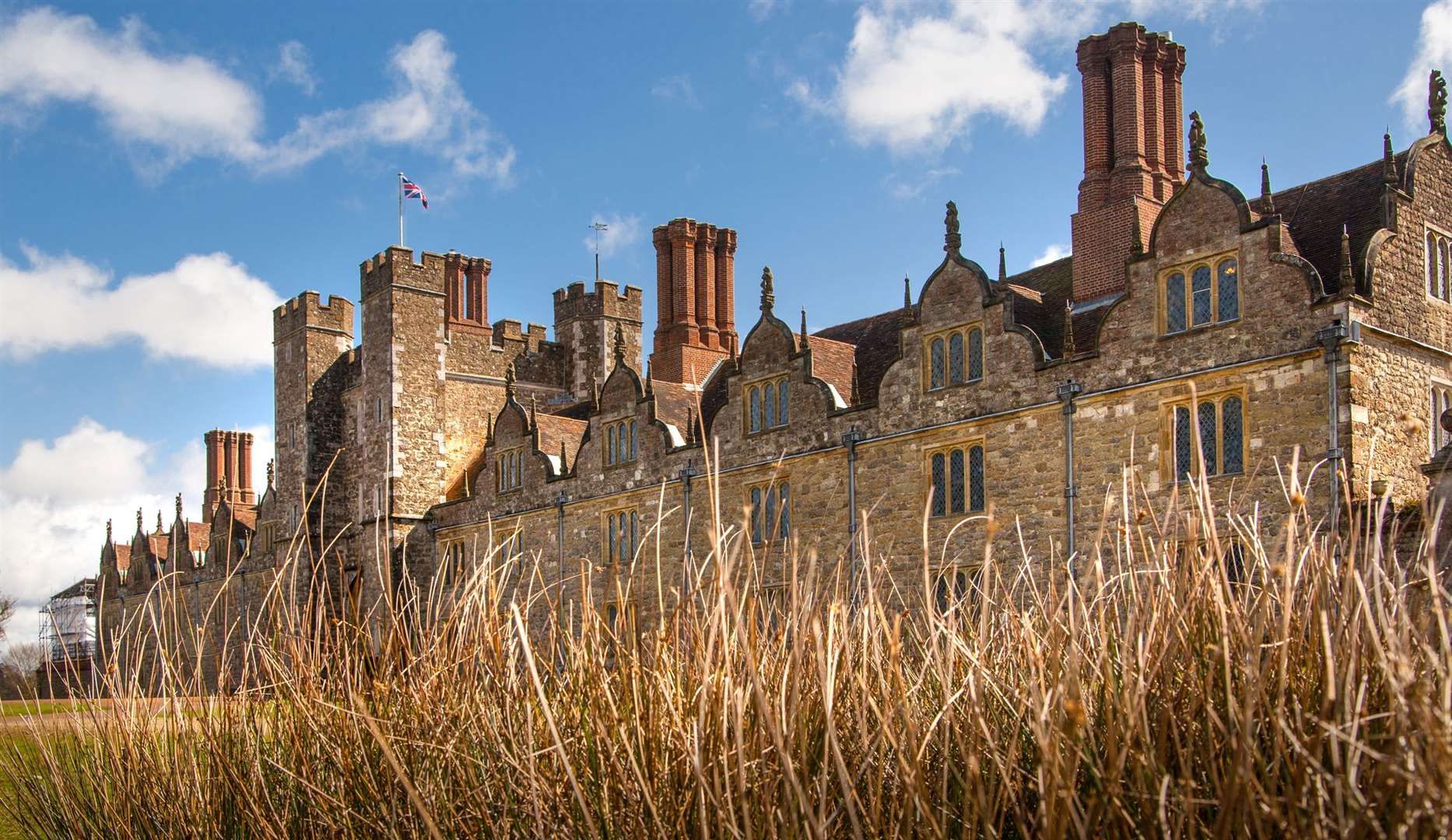 Knole was the childhood home of Vita Sackville-West who went on to live at Sissinghurst Castle