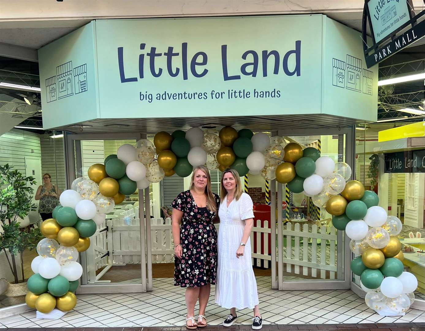 Owners of Little Land in Ashford, Susie Winchester and Natasha Miller