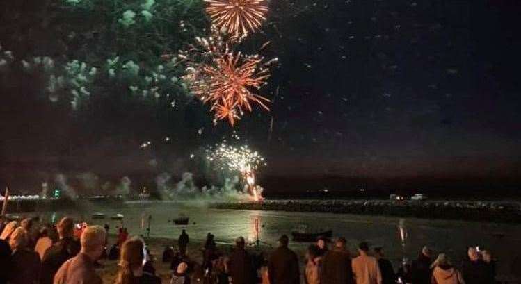 Crowds are expected to return to Herne Bay for the annual parade and fireworks. Picture: Joe Fidock