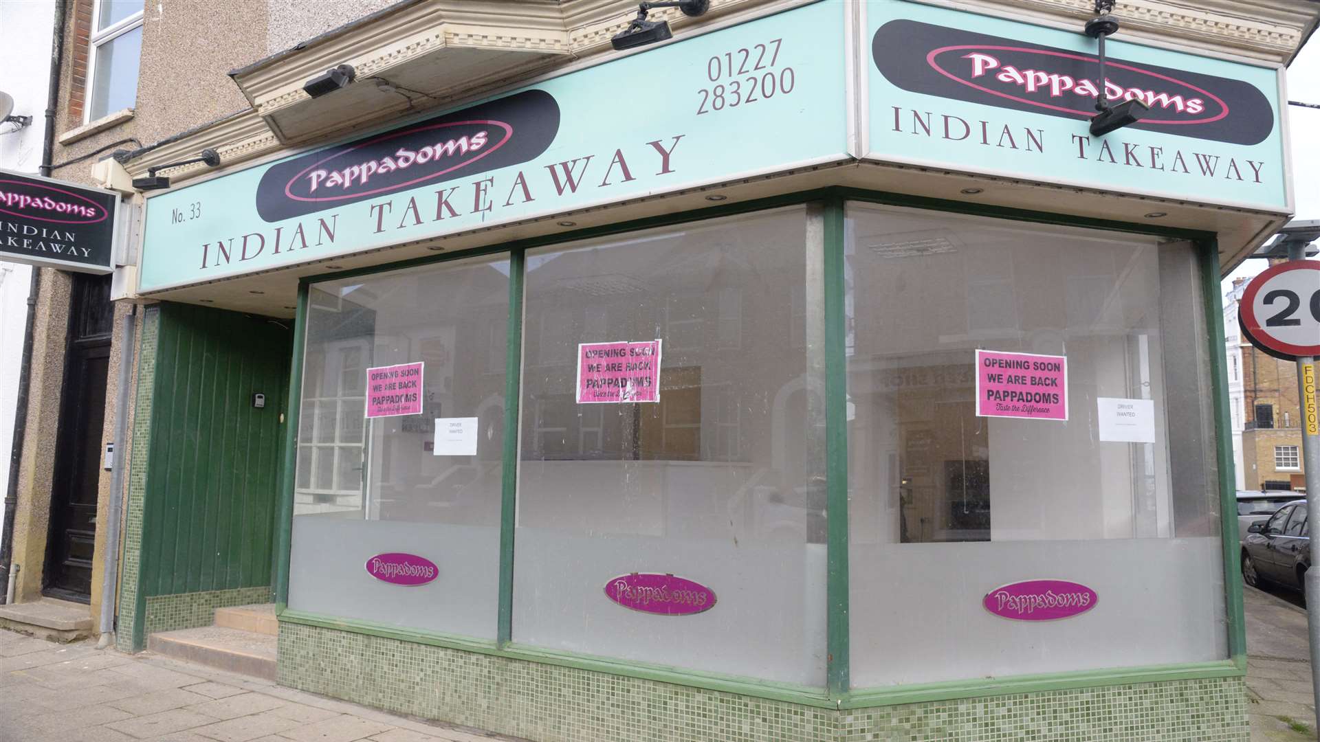 Pappadoms Indian has reopened
