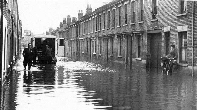 Clyde Street, Sheerness in 1953