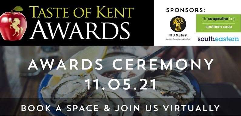 The Taste of Kent Awards takes place on May 11