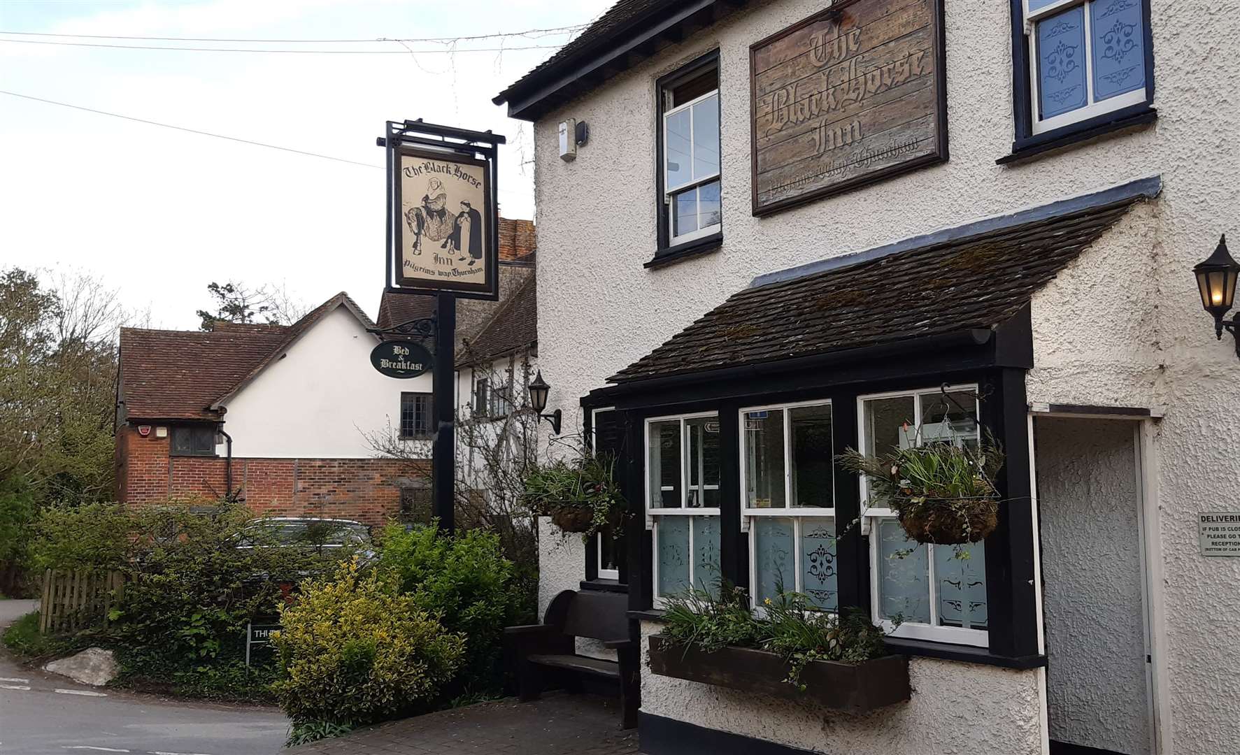 The Black Horse Inn in Thurnham is a dog friendly pub and restaurant