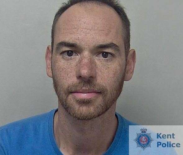 Christopher Baker, of The Street, Canterbury, admitted stalking involving serious alarm and distress. Picture: Kent Police