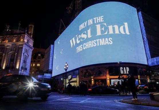 There really are some things you can only do in the West End this Christmas. Picture: PA