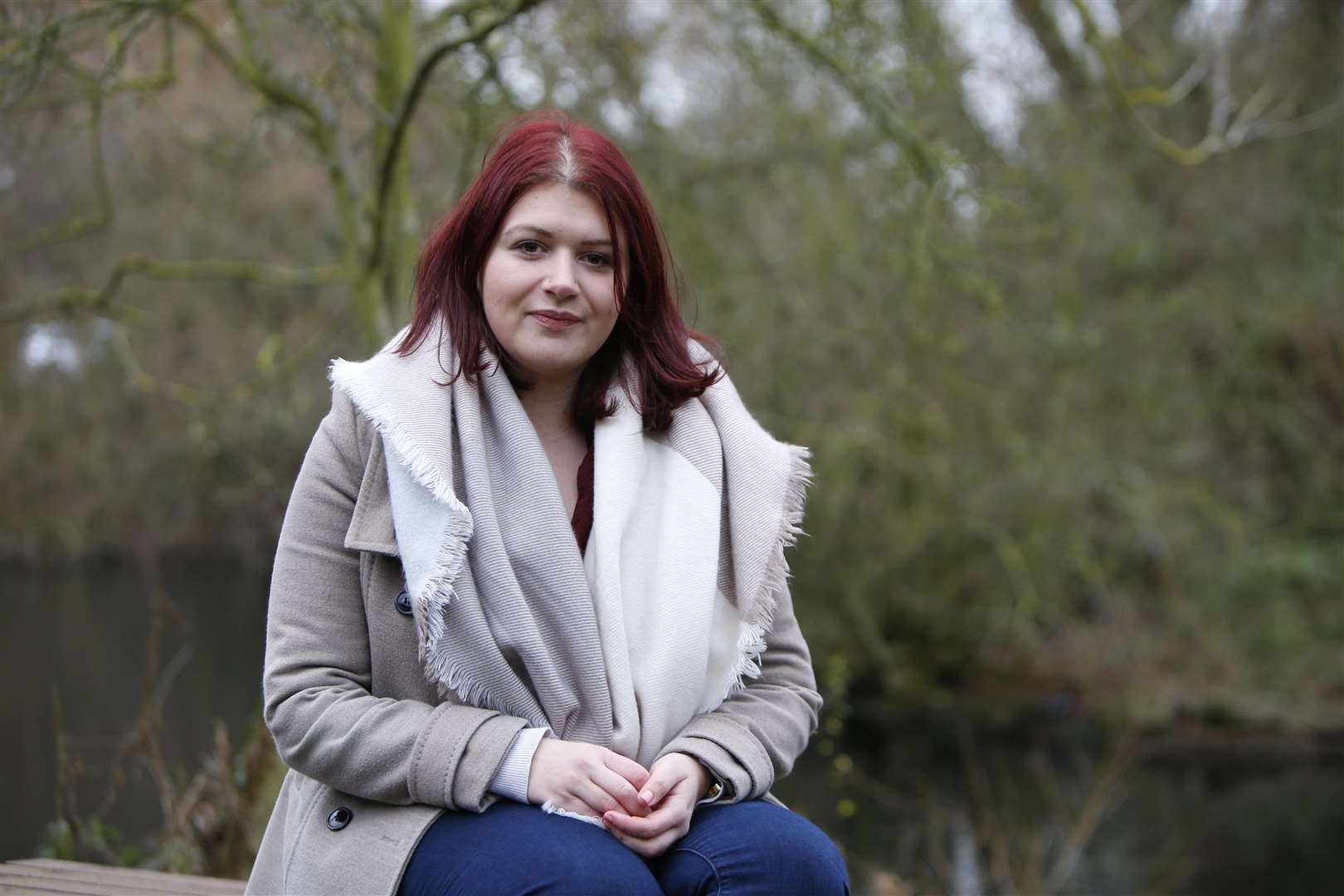 Tamsyn Phillips is a young woman with bipolar and borderline personality disorder who wants to break the stigma around mental health. Picture: Andy Jones