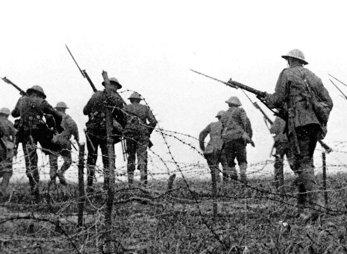 Soldiers on the Somme