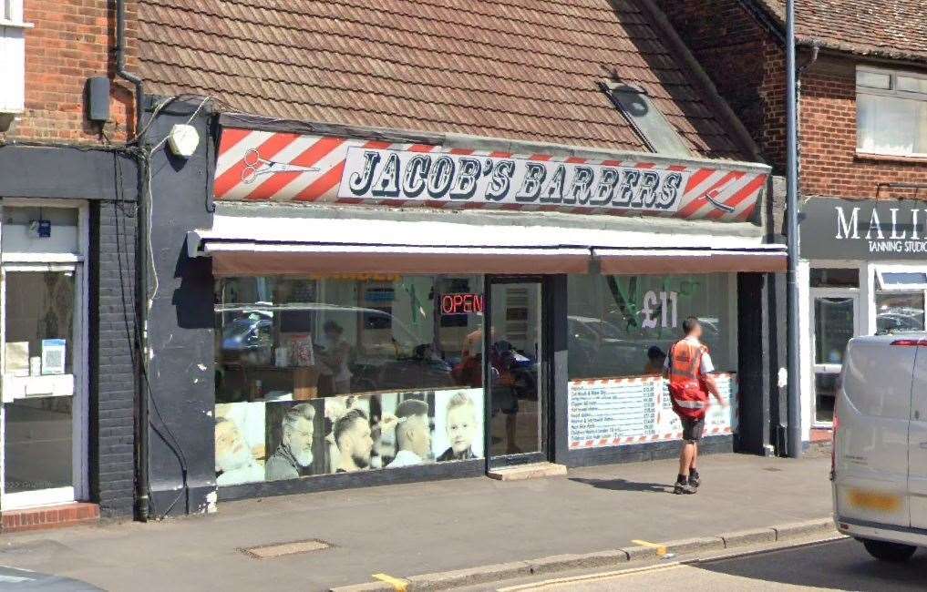 Jacob's Barbers in Strood. Picture: Google Maps