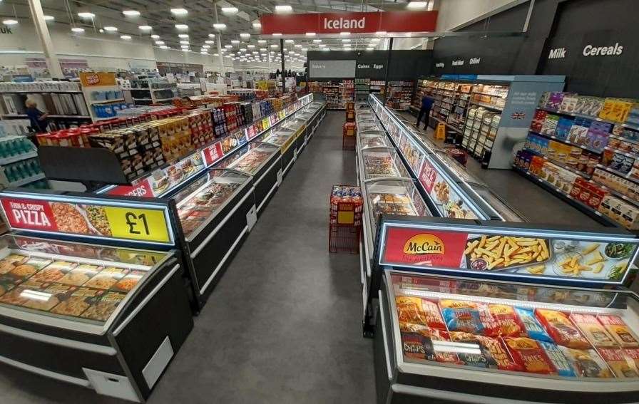 How the Iceland store is set to look inside The Range