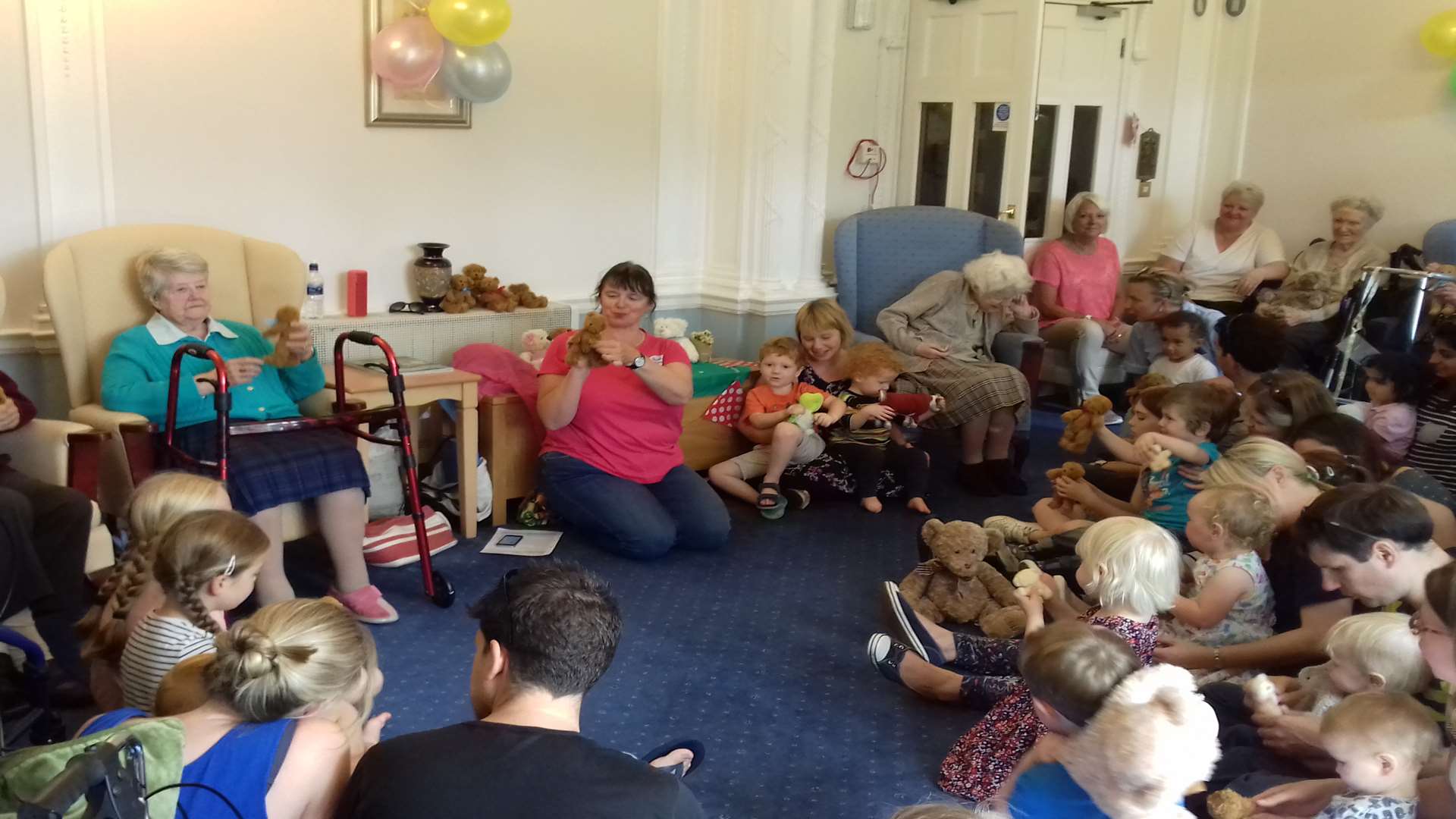 The youngsters at the care home.