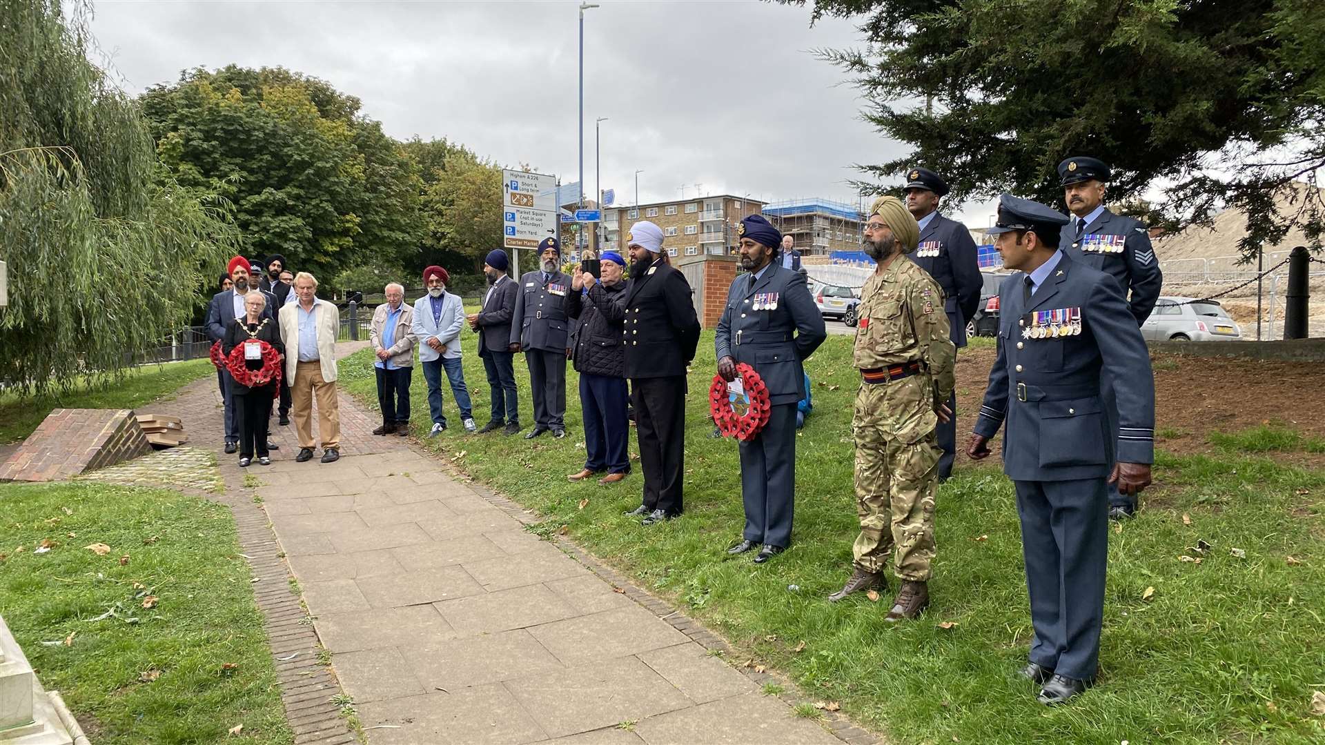 The service was attended by The Defence Sikh Network and members of the Sikh community. Picture: Jagdev Singh Virdee