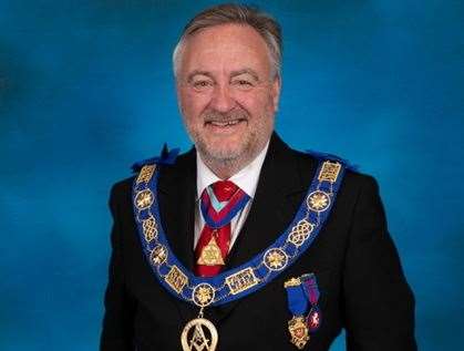 Grand provincial master of the West Kent Freemasons, Mark Estaugh