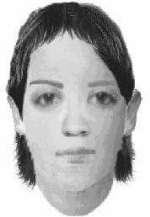 An e-fit of the woman member of the gang