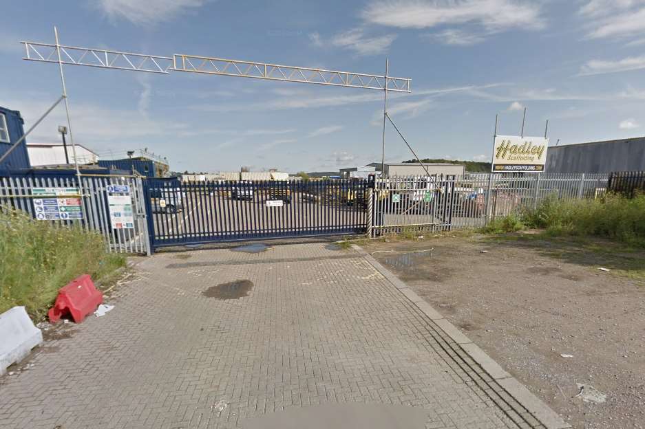 Looker punched his boss at Hadley Scaffolding on Medway City Estate