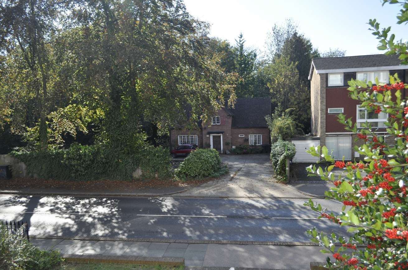 The site in Old Dover Road, Canterbury, is set to be transformed into student flats
