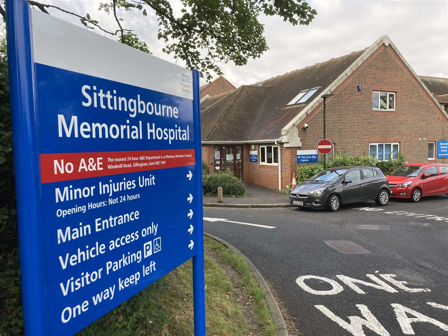 Wards of Sittingbourne Memorial Hospital were run by Virgin Care