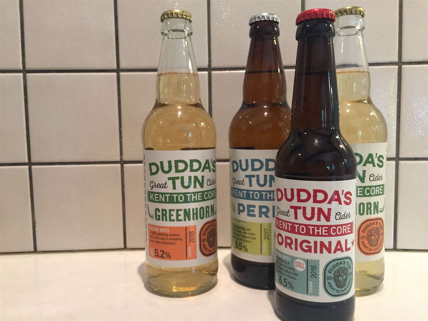 Dudda's Tun cider, made in Doddington
