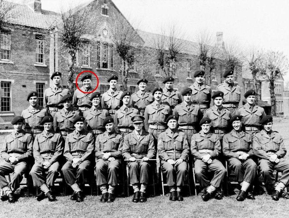 John served with the Queen’s Royal Regiment (West Surrey). Picture: Paul Seymour