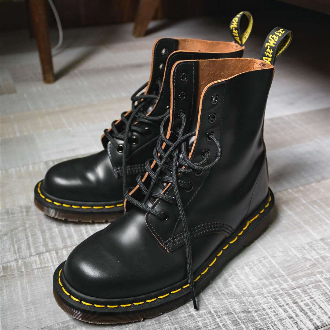 A pair of Dr. Martens boots. Stock image (14892066)