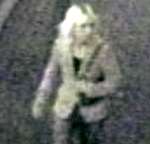 This woman walking in Sheerness High Street has now contacted police