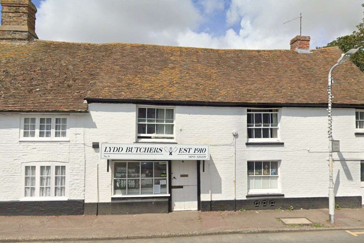 The site of Lydd Butchers in the town's High Street will be redeveloped as a five-bedroom house. Picture: Google Maps