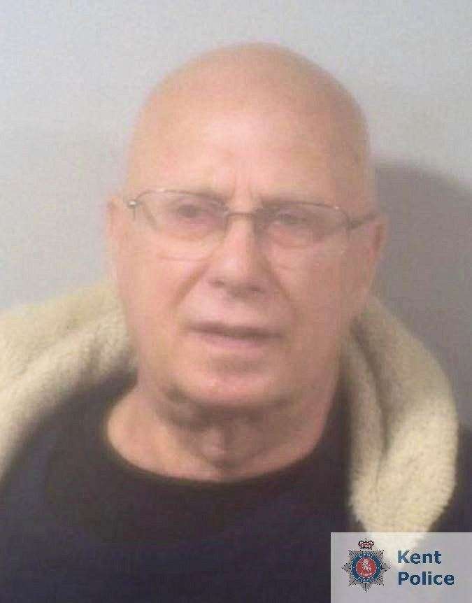 Victor Walkom, 89, formerly of Dumpton Park Road, Ramsgate has been jailed for 10 years. Picture: Kent Police