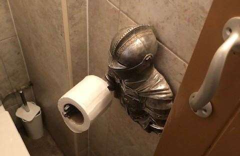 Even the toilet roll holder has been granted a knighthood