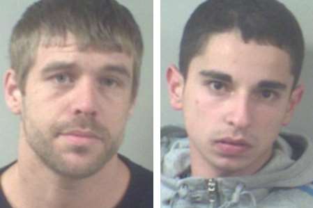 Michael Delsignore and Oguzhan Kaya have been jailed for a raid on A Simmonds jewellers in Deal