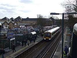 British Transport Police, Kent Police and Network Rail officers were called to Maidstone Barracks station