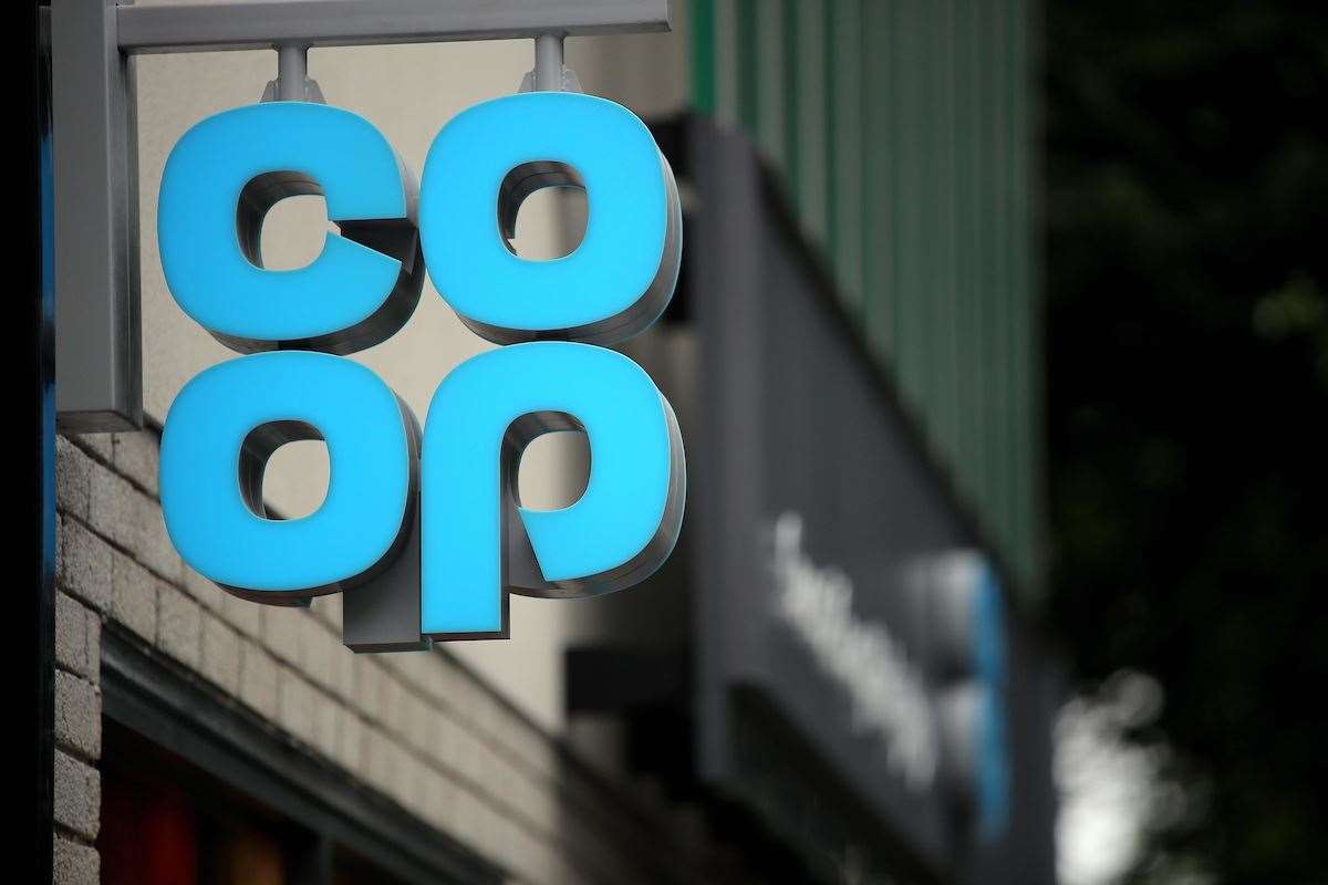 The Co-op in Hamilton Road in Deal was targeted on Friday