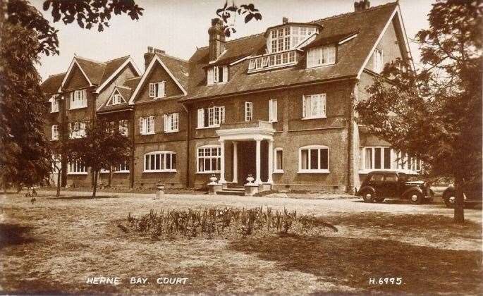 A photo of Herne Bay Court thought to have been taken in the 1950s