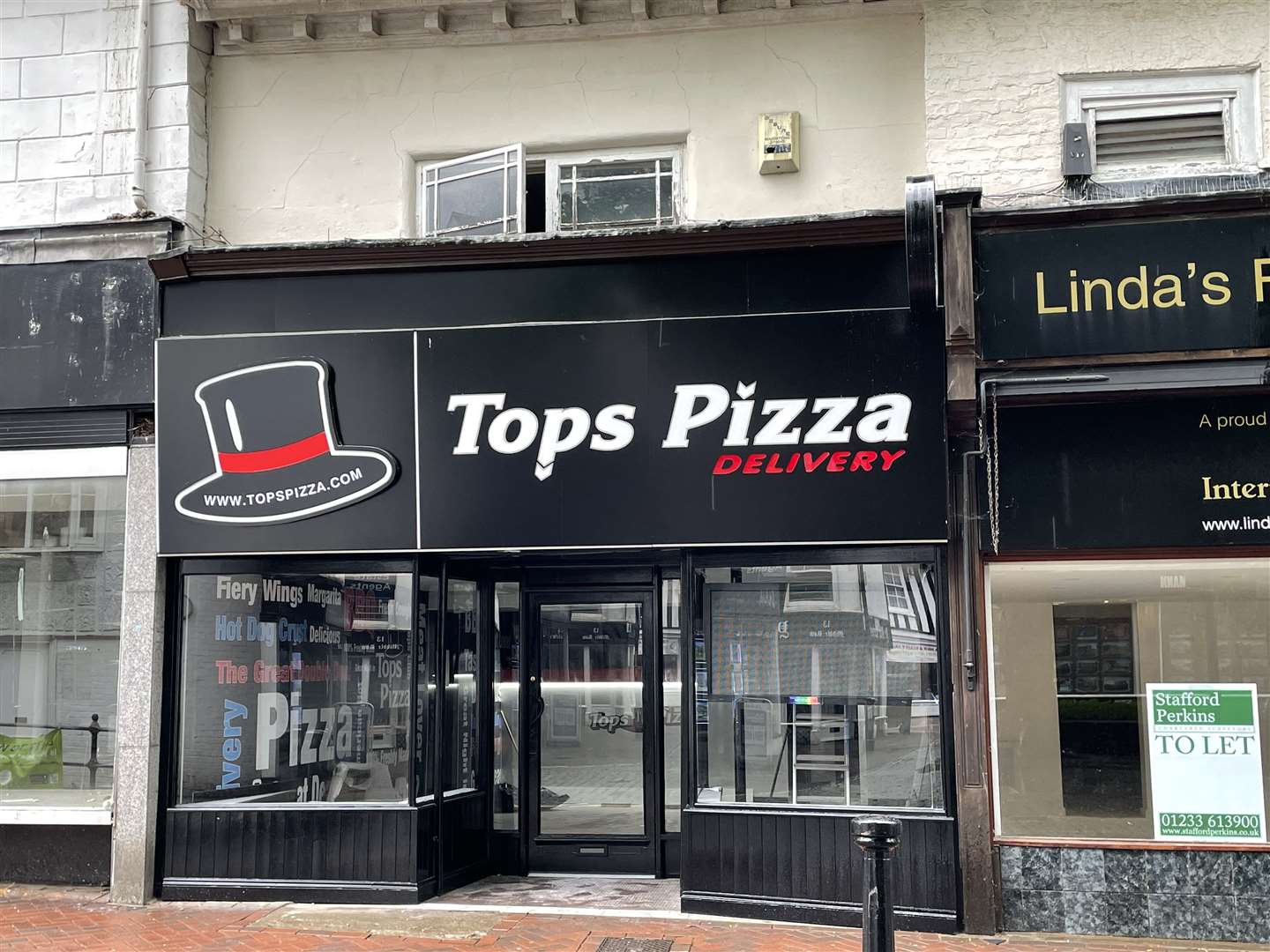 Tops Pizza has filled an empty unit in the Lower High Street