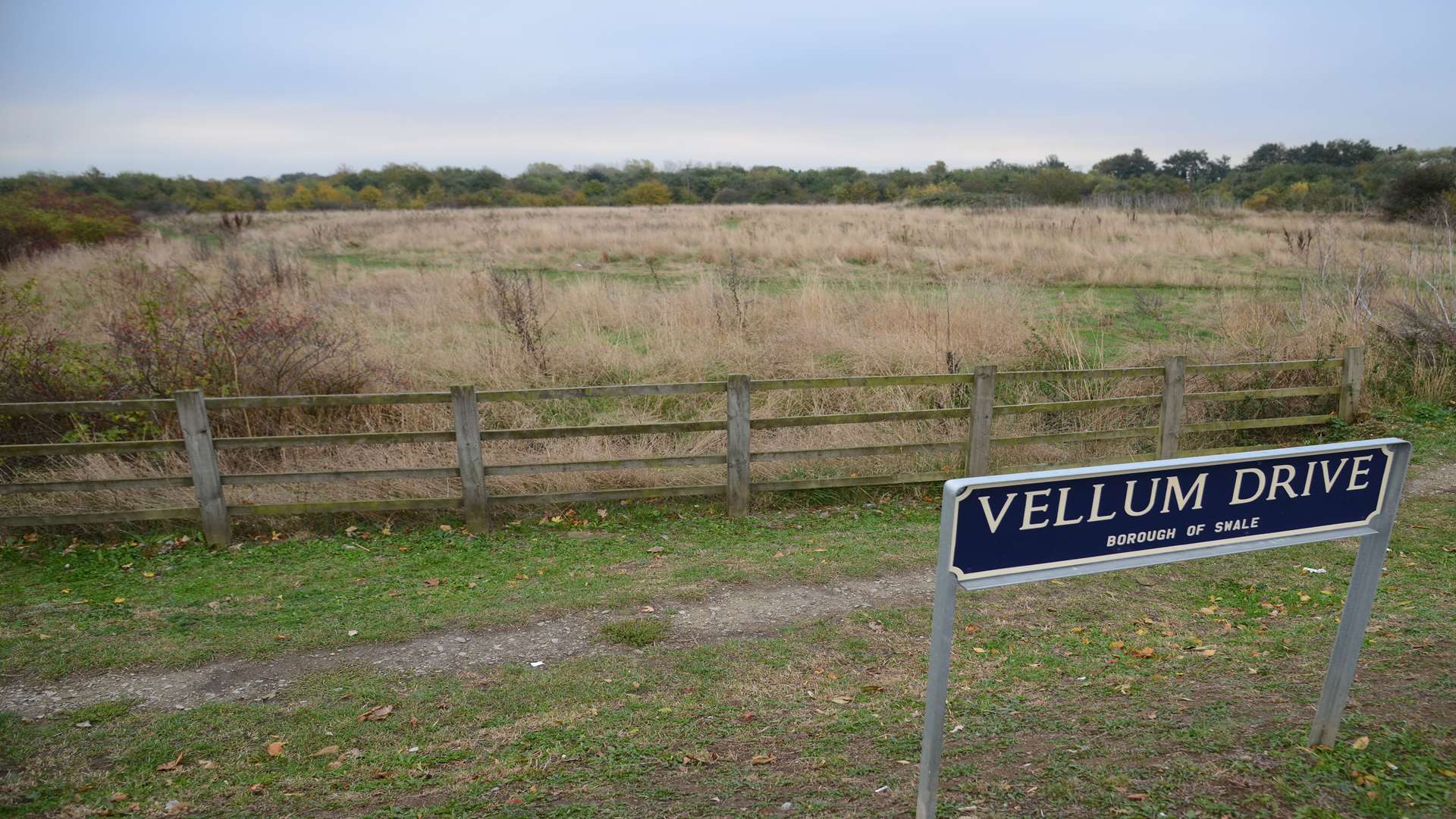 Open land where the site of Swale's first 'free school' could be located