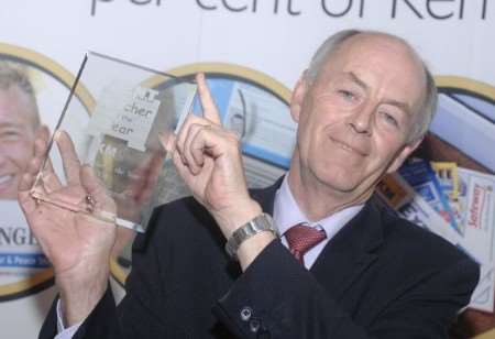 Alasdair Hogarth, named as Kent's head teacher of the year