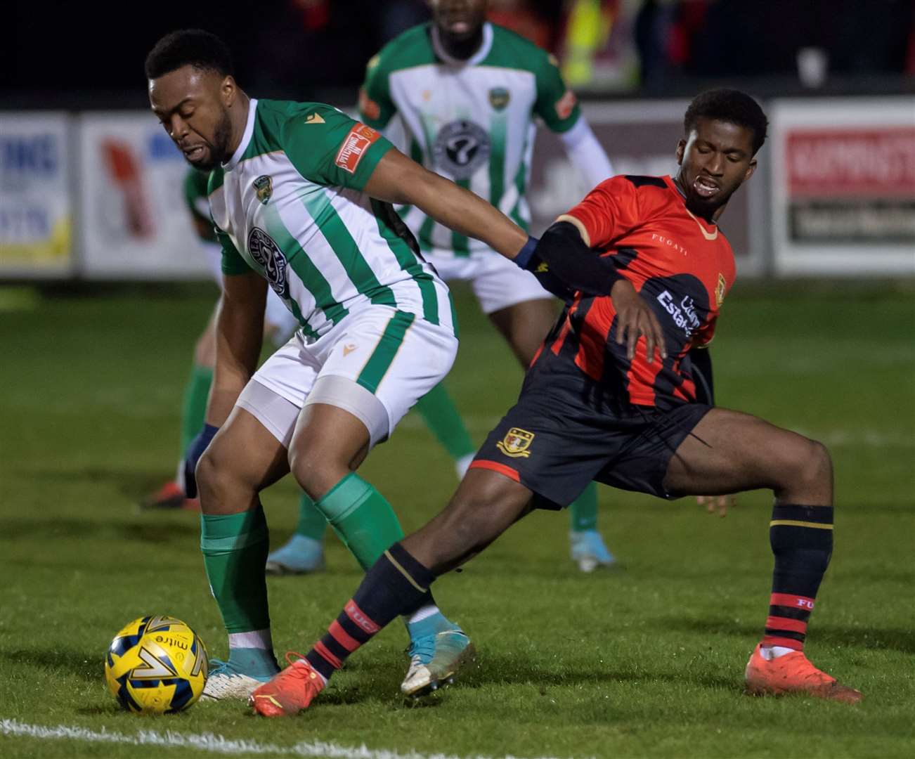 Sittingbourne defender Donvieve Jones is staying at Woodstock. Picture: Ian Scammell