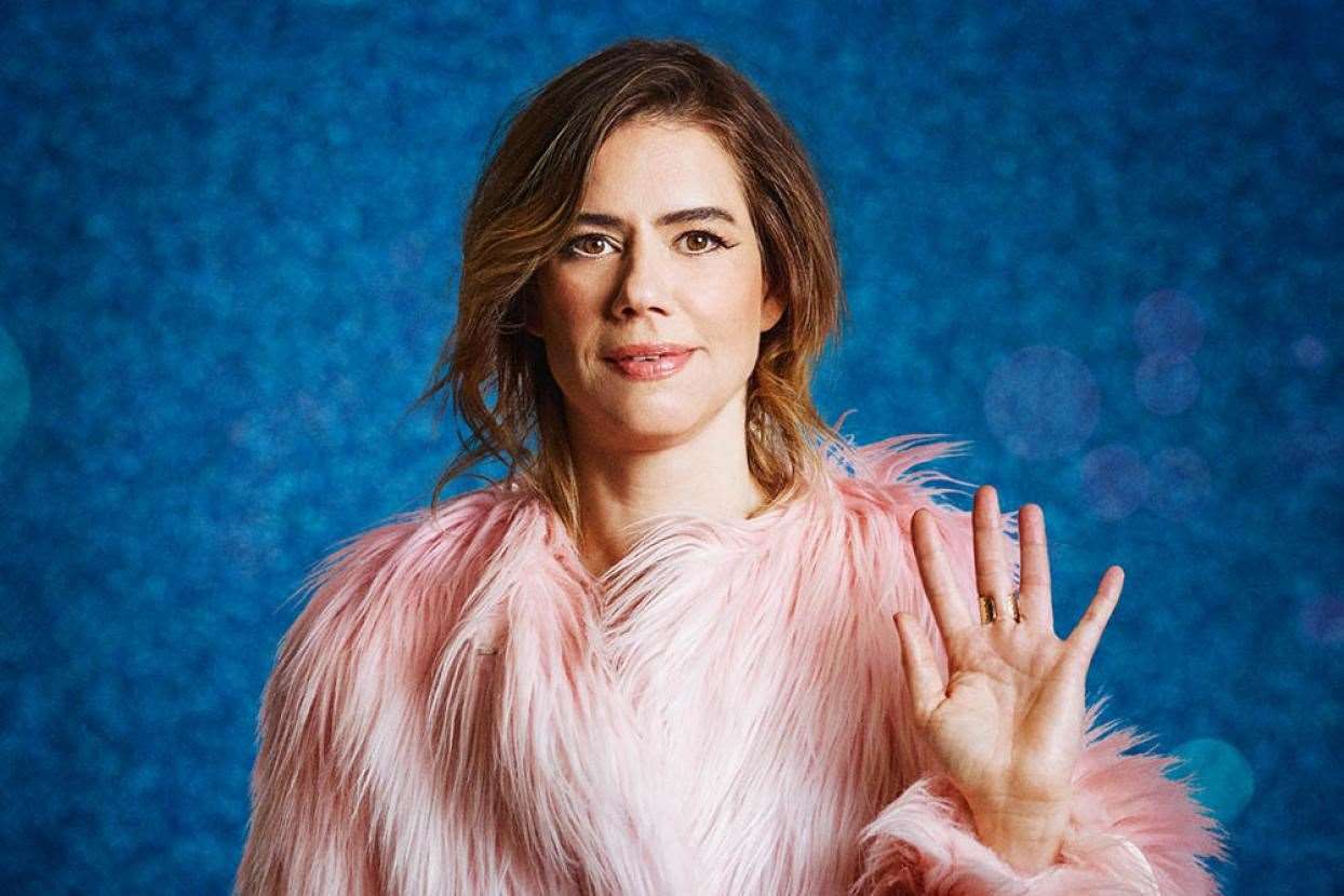 Broadstairs comedian Lou Sanders will compete in ITV's Dancing on Ice. Photo: ITV