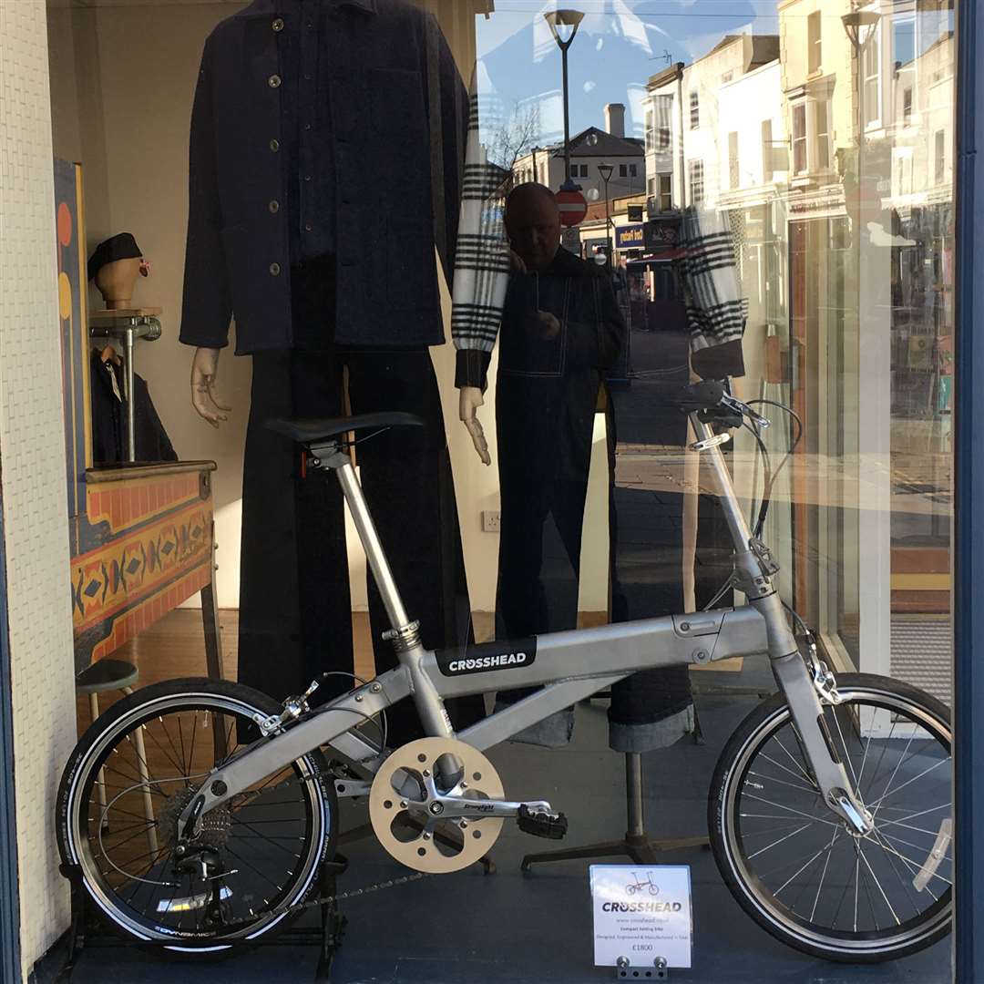 The Crosshead bike was stolen from J.Cosmo in Deal High Street