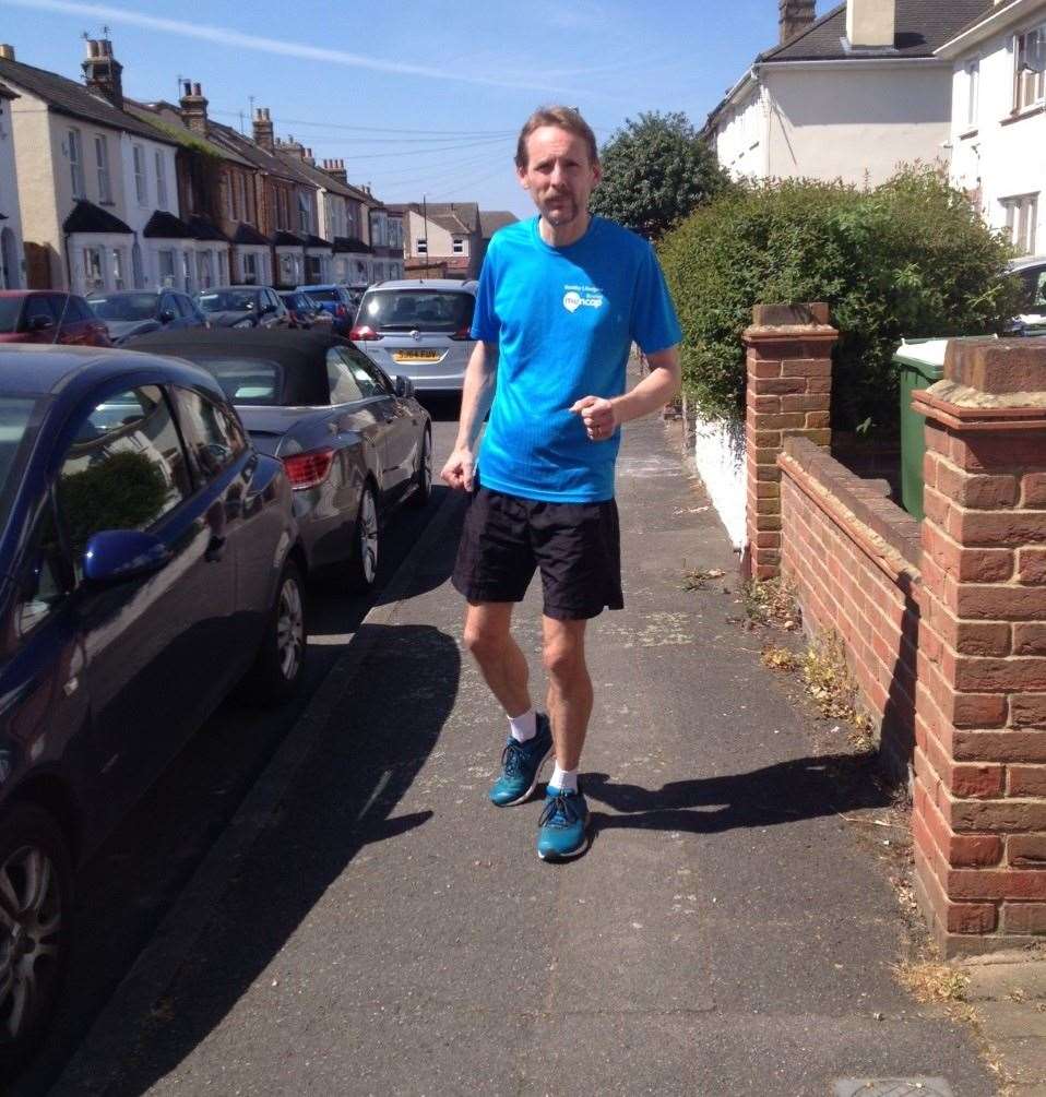 Bexley Mencap fundraising manager Nick Marsden helped coordinate many of the keep fit activities