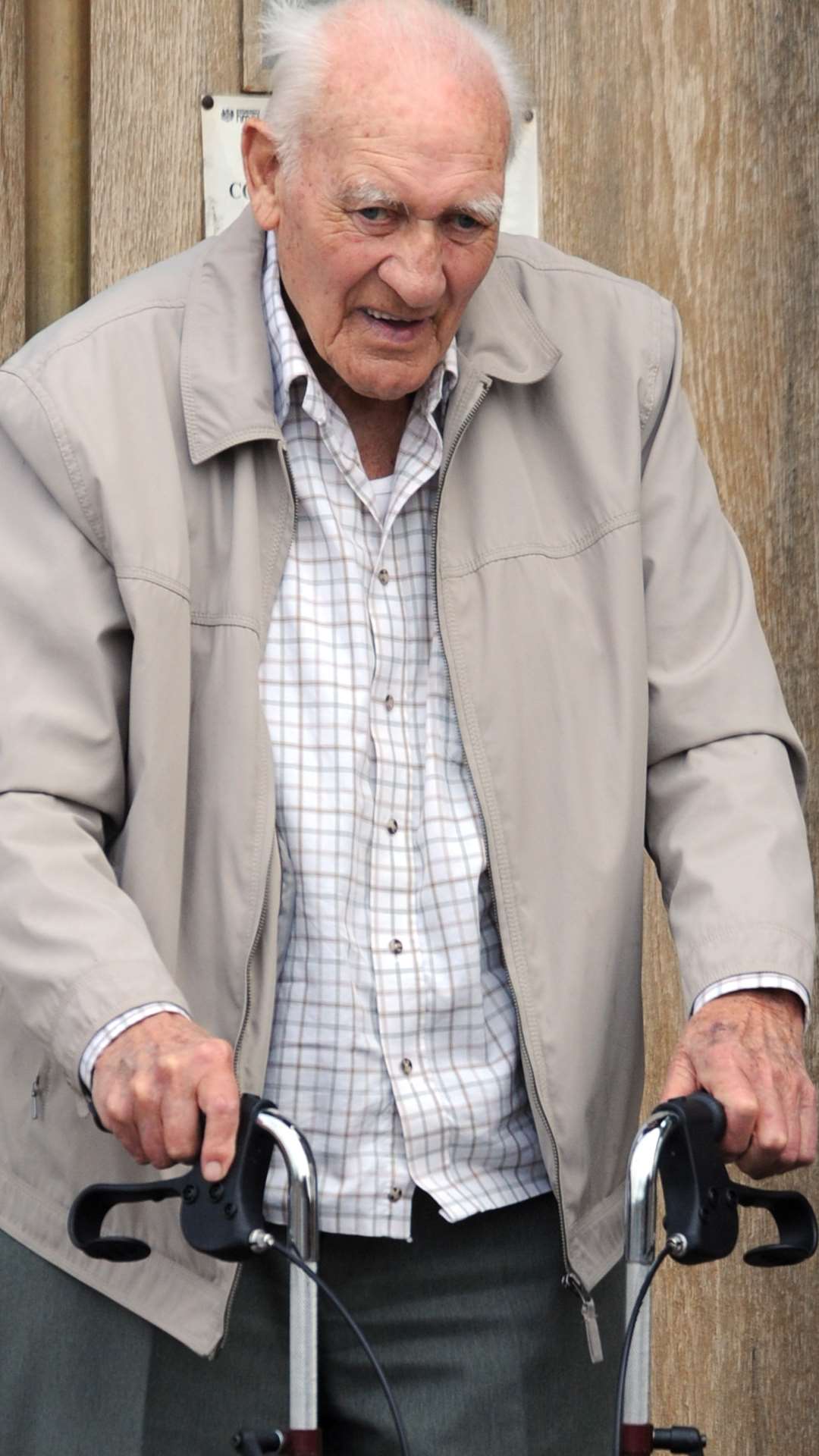 War veteran Alfred Hynds abused two girls. Picture: Mike Gunnill