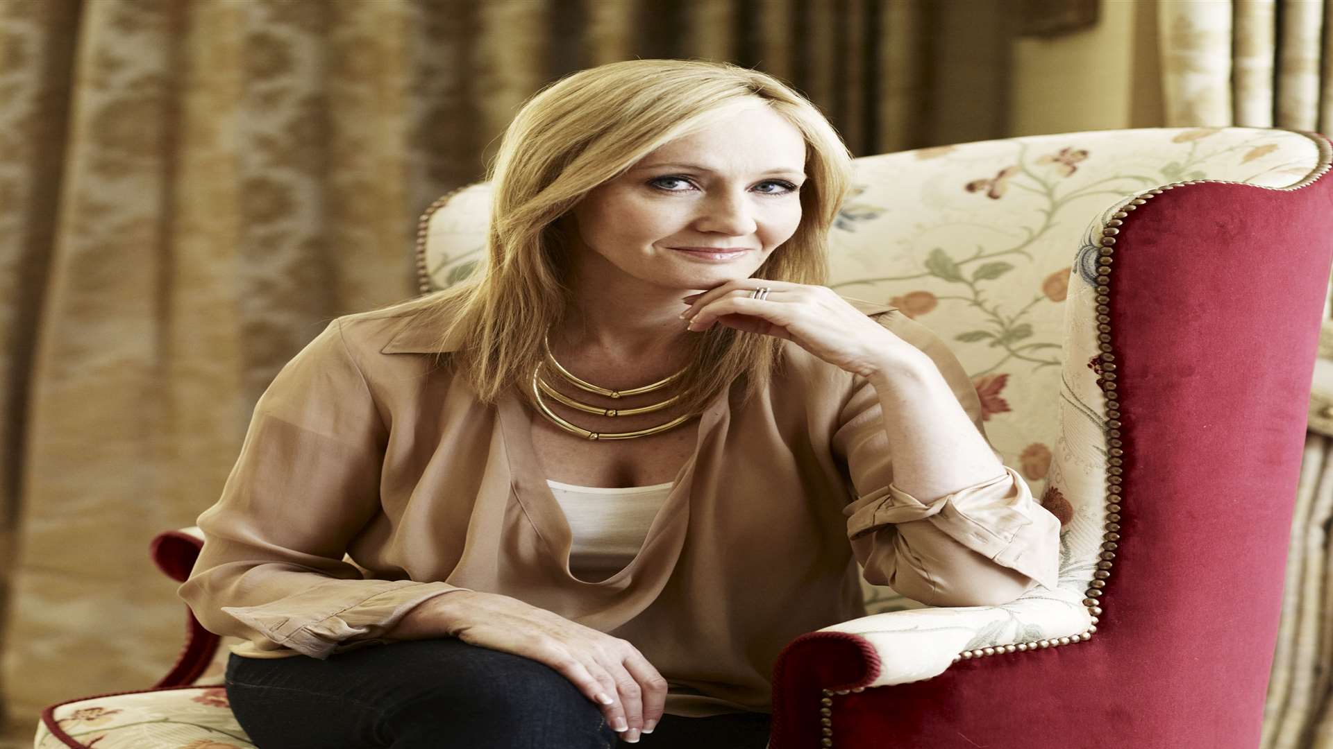JK Rowling, the author of the famous Harry Potter books Picture: BC/Wall to Wall/Andrew Montgomery