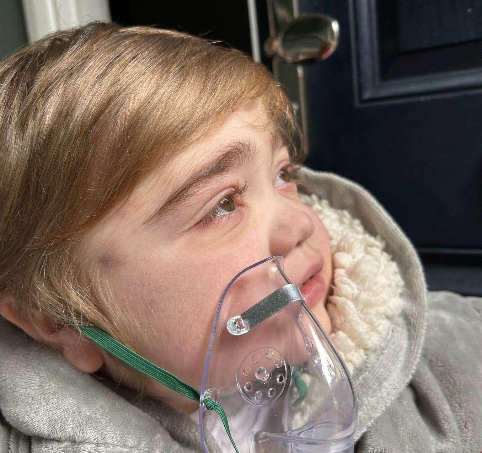 Freddy Leitch, from Gillingham, died on Sunday after being diagnosed with rare blood disease CGD. Picture: Kirsty Leitch